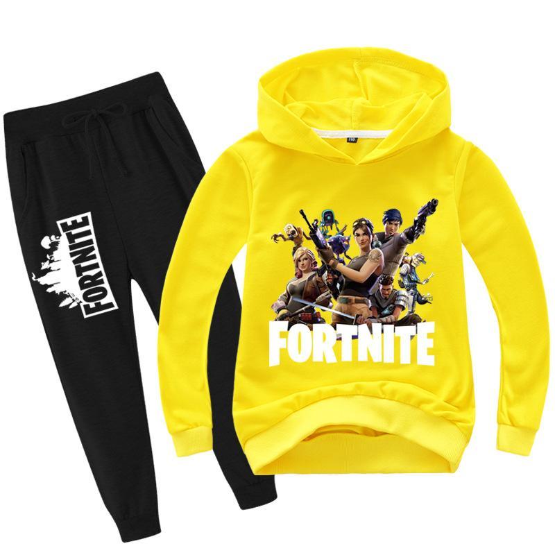 2020 Christmas Hot Sale Fortnite Hoodie and pants set for children