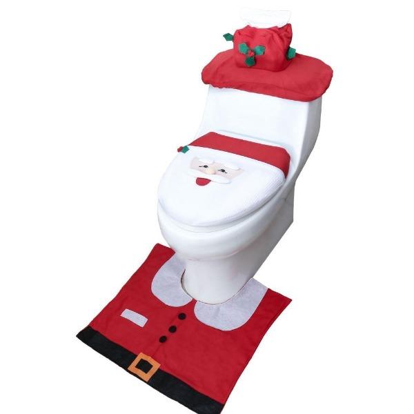 🌟Christmas Hot Sales🌟2020 New Dated🎅Christmas toilet cover⛄50%OFF NOW