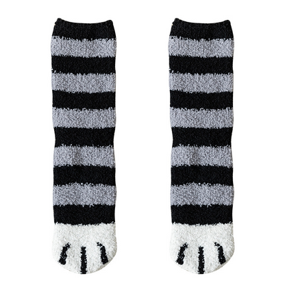 🔥Hot sale in autumn and winter🔥-Cute warm cat scratching socks