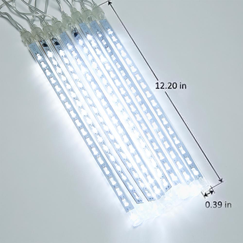 🌟Christmas Hot Sales🌟 2020 Dated Best decoration-Meteor Snow Fall LED Lights Set(1 set 8 pcS)🔥(Buy more save more)