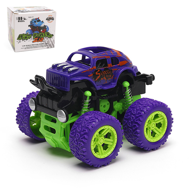 🌟Christmas Hot Sales New Dated Gifts For Kids🎁 Inertial Four-Wheel Drive Off-Road Vehicle🚘