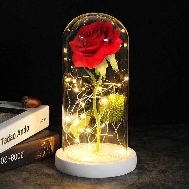 🌟Christmas Hot Sales🌟 2020 Dated Best Gifts for love 🎁ENCHANTED GLASS ROSE - 🔥50%OFF NOW