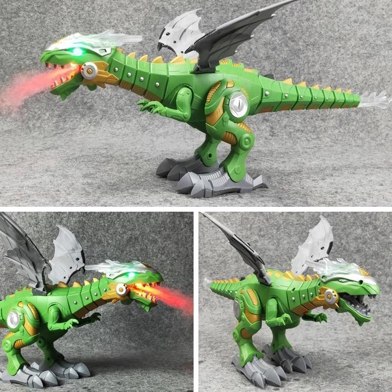 🌟Christmas Hot Sales🌟Best Gifts for Child🎁Fire Spray🔥Mechanical Dinosaurs🦖