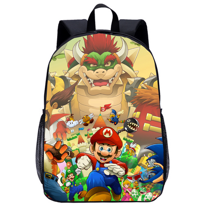 🔥2020 Hot Sale Kid's bag🔥Super Mario&Frozen Boys Girls Backpack Bag