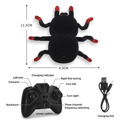 🌟Halloween Hot Sale🎁Horror Wall Climbing Spider-Remote Control