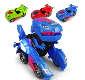 🌟Christmas Best Gifts for child🎁Deformed dinosaur LED Car