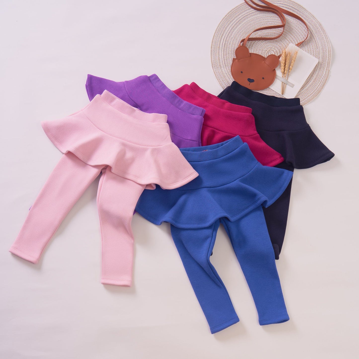 🔥Fall Winter Hot Sales Kid's Skirt🔥-Sabrina Plush Skirt Leggings🔥