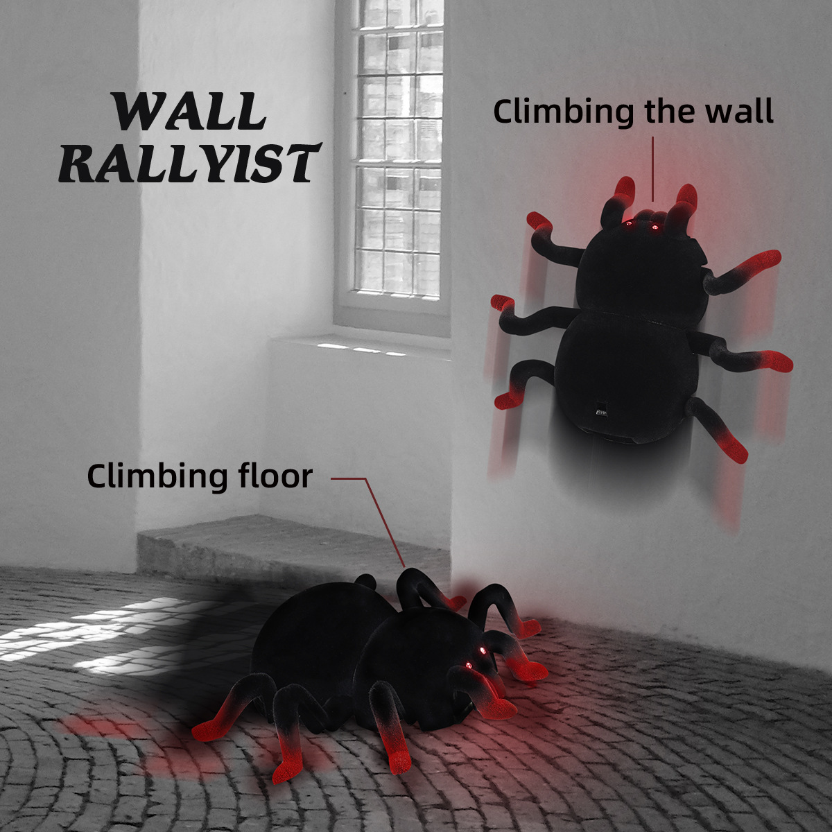 🌟Halloween Hot Sale🎁Horror Wall Climbing Spider-Remote Control