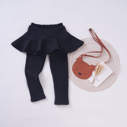 🔥Fall Winter Hot Sales Kid's Skirt🔥-Sabrina Plush Skirt Leggings🔥