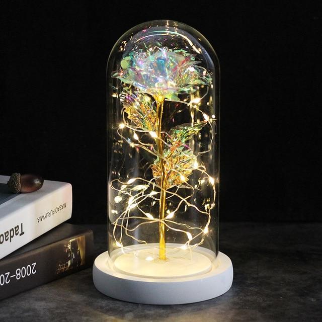 🌟Christmas Hot Sales🌟 2020 Dated Best Gifts for love 🎁ENCHANTED GLASS ROSE - 🔥50%OFF NOW