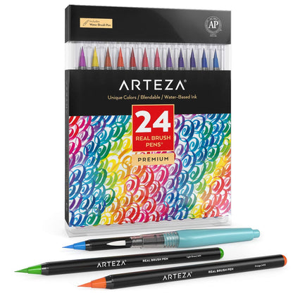 🤔The first step to make your child a good painter👉🏼Having this Real Brush Pens - 🔥BUY MORE SAVE MORE NOW🔥