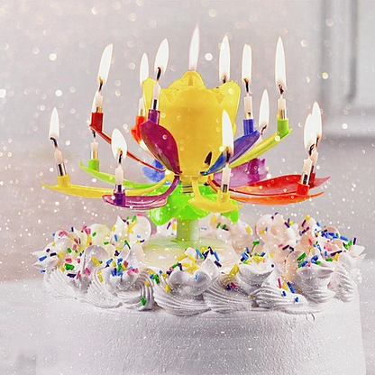 【BUY 2 GET 10%OFF】Magic Flower Birthday Candle