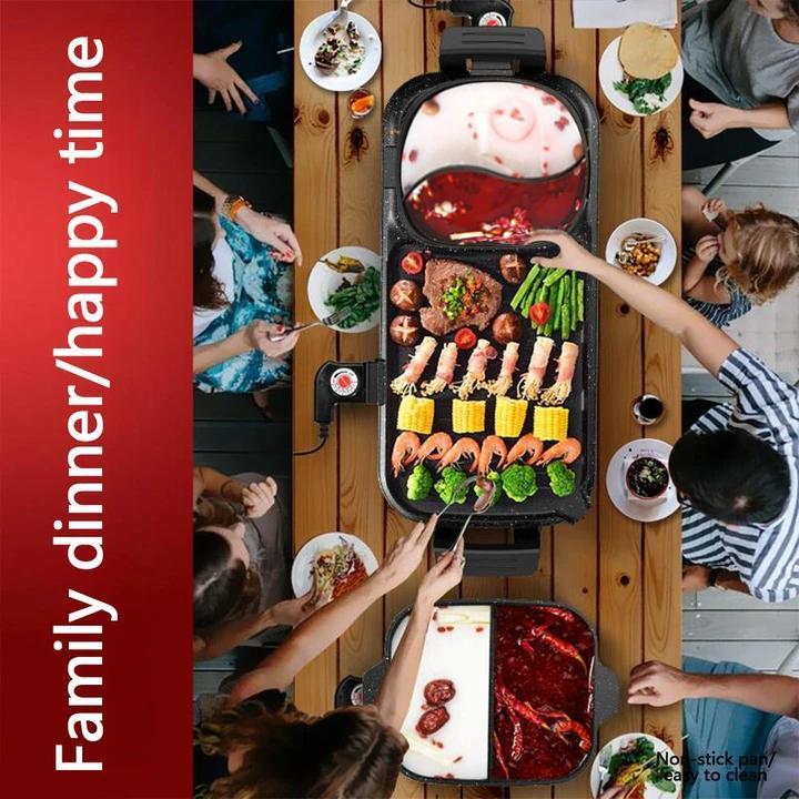 New Electric Barbecue Stove Indoor Hot Pot