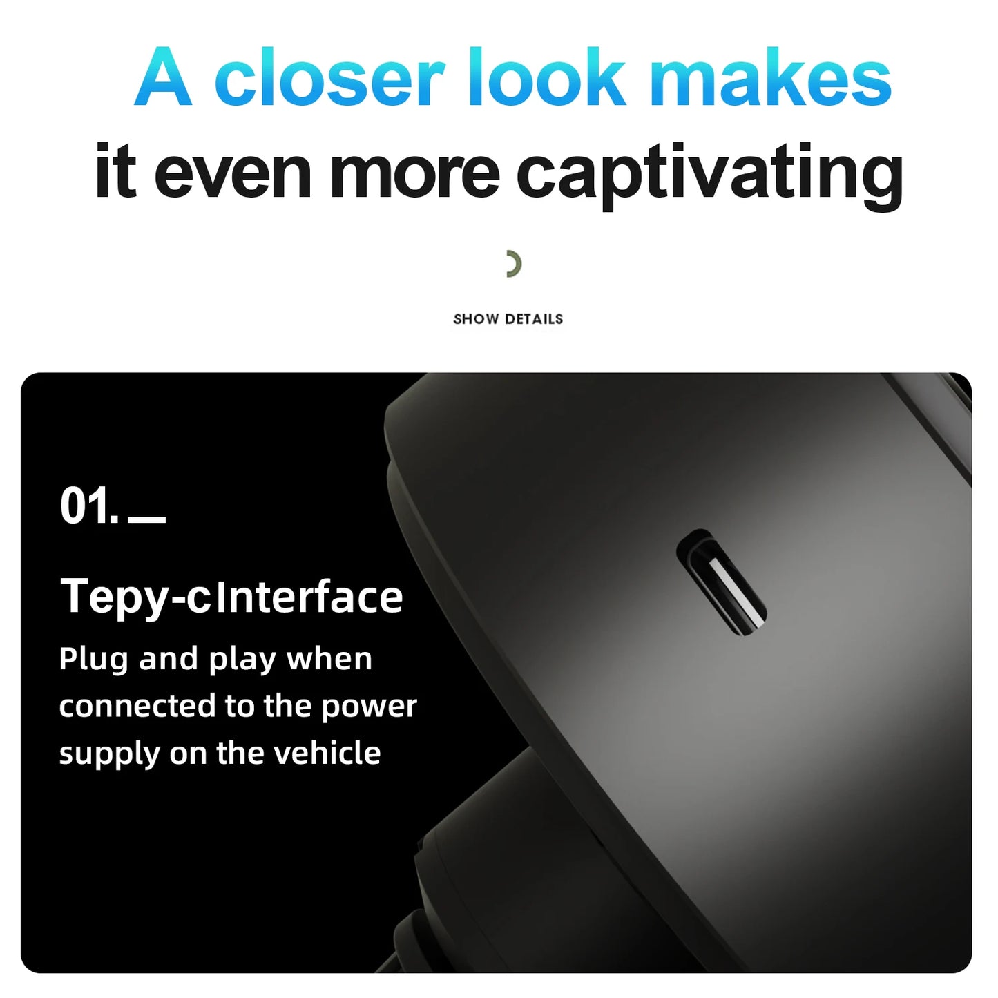 New Magnetic Car Fan Cool Colorful Lighting High Tepy-Cinterface Plug and Play When Connected to the Power Supply on the Vehicle