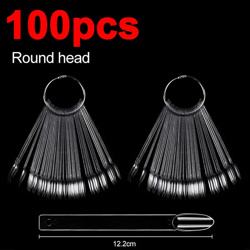 New 50PCS Nail Products Nail Fan Card Polish Card Nail PolishPractice Polish Color Plate MJSK01