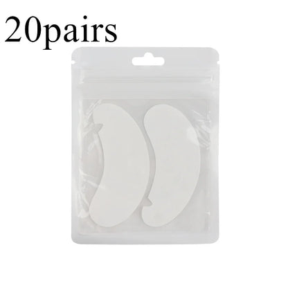 1 Pair Reusable Silicone Eyelash Pad Lash Extension Patches U-Shaped Design Eyelashes Lift Gel Eye Pads Beauty Makeup Tools