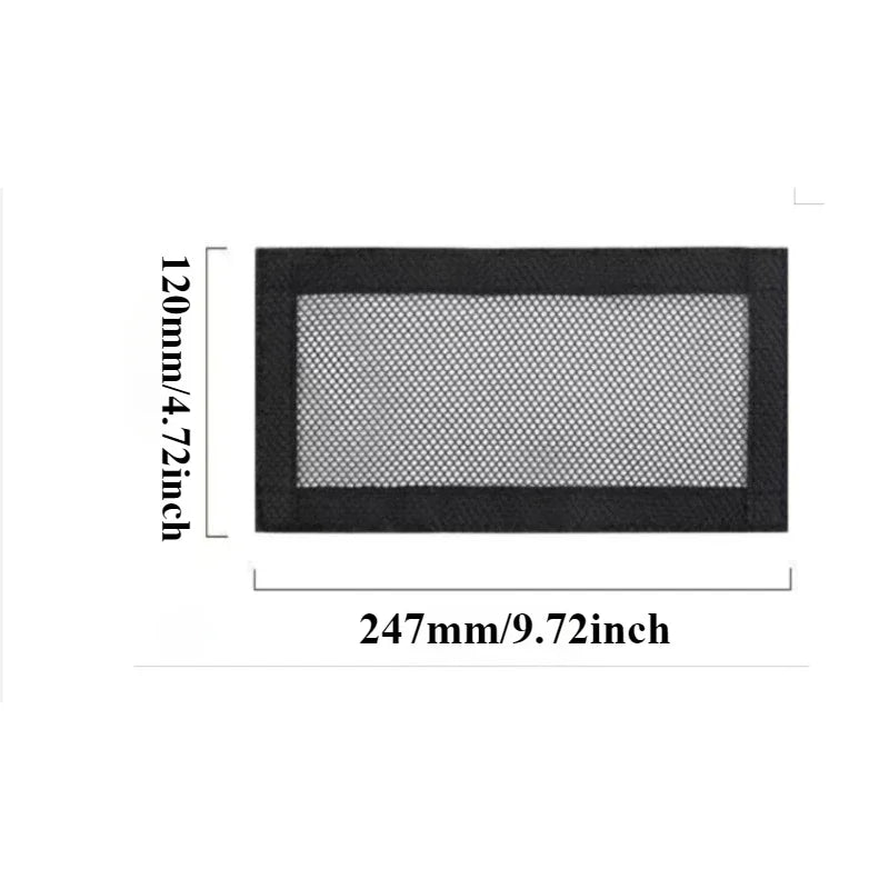 1Set Honeycomb Air Outlet Dust Screen Velcro Seat Vent Protector Prevent Clogging For Tesla Model 3 Y Interior Accessory