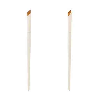 Upgrade Blade Eyeliner Brush Ultra Thin Fine Angle Flat Eyebrow Brush Under The Eye Makeup Brushes Precise Detail Brush white