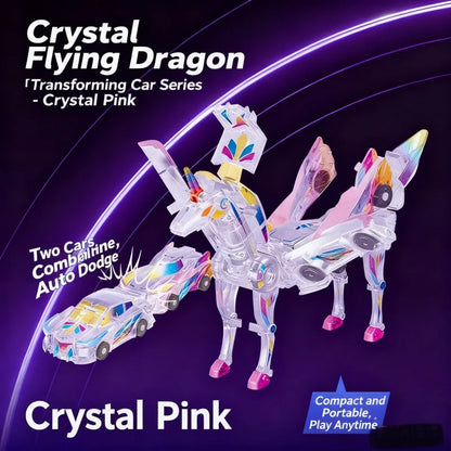 Car God Quick Transformation Toy Dinosaur Flying Dragon Combination Pegasus Unicorn Magnetic Collision Transformation Fun Toy