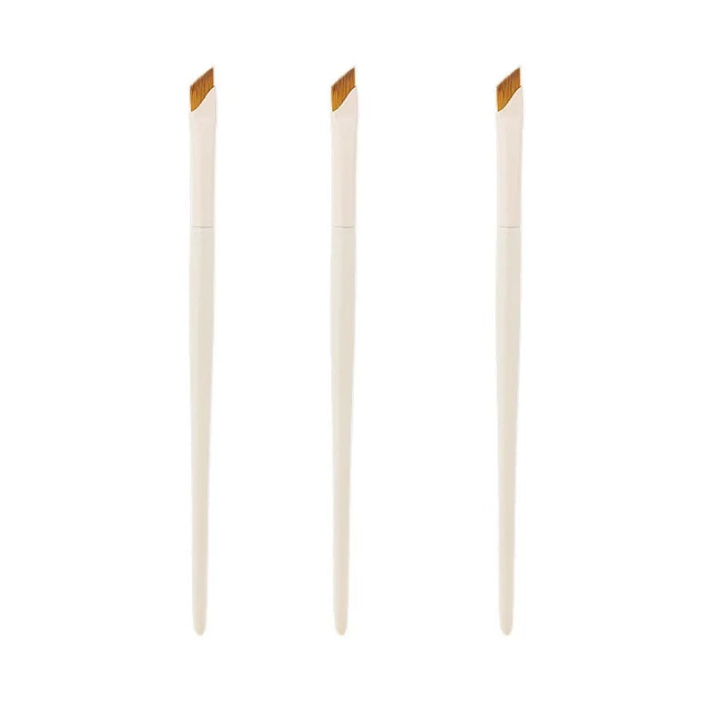 Upgrade Blade Eyeliner Brush Ultra Thin Fine Angle Flat Eyebrow Brush Under The Eye Makeup Brushes Precise Detail Brush white