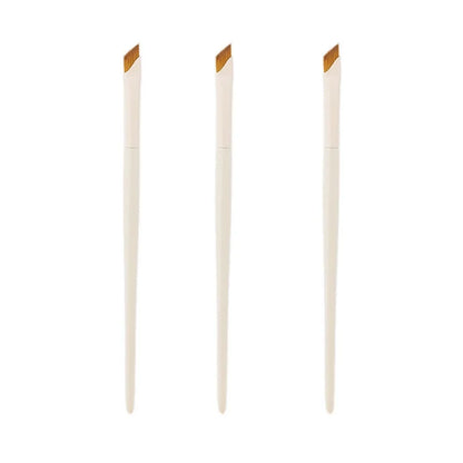 Upgrade Blade Eyeliner Brush Ultra Thin Fine Angle Flat Eyebrow Brush Under The Eye Makeup Brushes Precise Detail Brush white