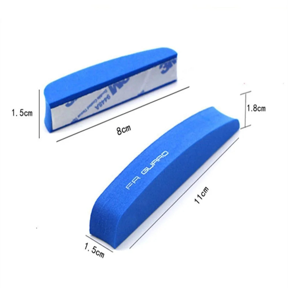 4Pcs Car Door Protector Guard Strip Scratch Protector Car Rubber Bumper Stickers Auto Door Edge Protection Car Decoration