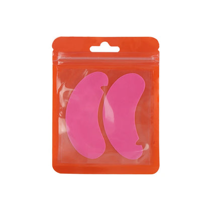 1 Pair Reusable Silicone Eyelash Pad Lash Extension Patches U-Shaped Design Eyelashes Lift Gel Eye Pads Beauty Makeup Tools