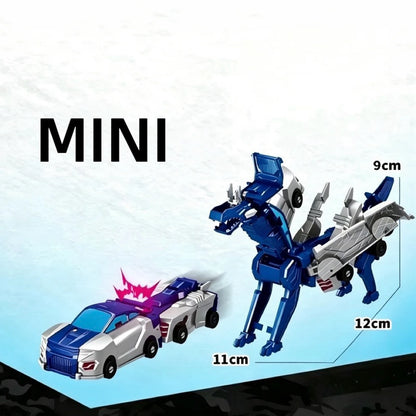 Unicorn Transformer : Magic Transformation Super Combination Car Toy 2 In 1 Kids Magnetic Collision Transforming Car Diy Toy