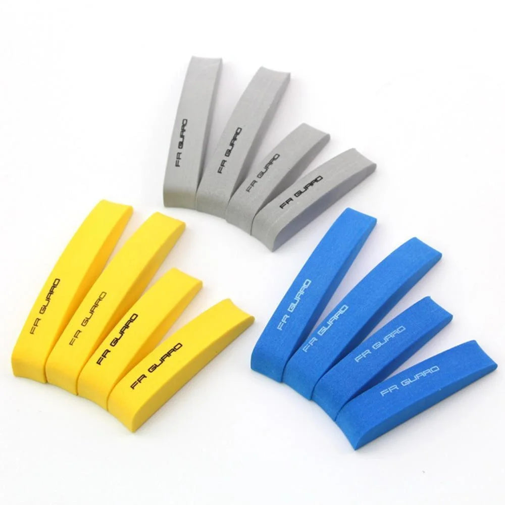 4Pcs Car Door Protector Guard Strip Scratch Protector Car Rubber Bumper Stickers Auto Door Edge Protection Car Decoration