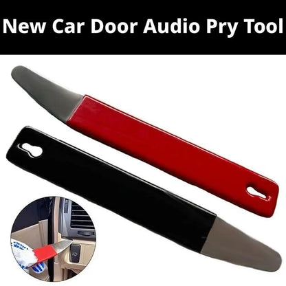 Car Trim Removal Tool Stainless Steel Pry Board For Door Panel Audio Radio Fastener Remover Automotive Repair Parts 1Pcs