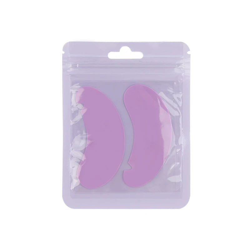 1 Pair Reusable Silicone Eyelash Pad Lash Extension Patches U-Shaped Design Eyelashes Lift Gel Eye Pads Beauty Makeup Tools