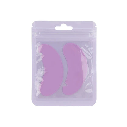1 Pair Reusable Silicone Eyelash Pad Lash Extension Patches U-Shaped Design Eyelashes Lift Gel Eye Pads Beauty Makeup Tools
