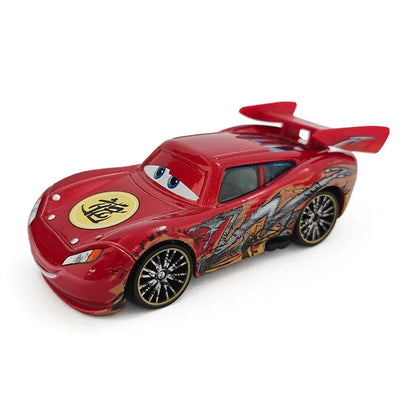 Cars 3 Disney Pixar Cars Metallic Finish Gold Chrome McQueen Metal Diecast Toy Car Lightning McQueen Children's Gift