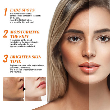 EELHOE Whitening Freckle Cream Anti Pigment Dark Spot Corrector Lighten Skin Brightening Papaya Cream Day and Night Cream 40g