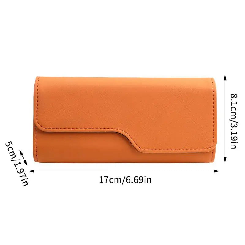 （Summer4）Sunglass Holder For Car Visor, Leather Auto Eyeglasses Sun Visor Organizer Case With Hidden Magnetic Closure