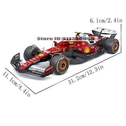 Bburago 1:18 2025 F1 Ferrari SF25 #16 Charles Leclerc #44 Lewis Hamilton model simulation car model alloy car toy collection