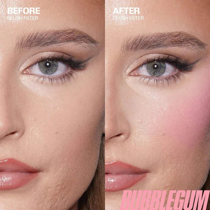 Fashion Beauty Blush Filter Soft Glow Liquid Blush Shiny Lip Gloss Blusher Lipstick Cotton Candy Bubblegum Concealer Cosmetics