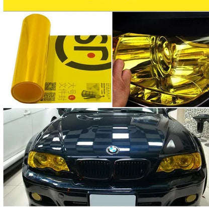 Car Headlight Taillight Protective Film Tint Vinyl Film Auto Lamp Film Sticker Sheet Color-Changing Smoke Matt Rear Fog Stickers
