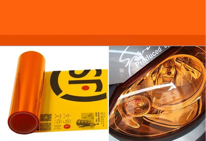 Car Headlight Taillight Protective Film Tint Vinyl Film Auto Lamp Film Sticker Sheet Color-Changing Smoke Matt Rear Fog Stickers