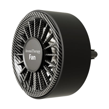 New Magnetic Car Fan Cool Colorful Lighting High Tepy-Cinterface Plug and Play When Connected to the Power Supply on the Vehicle