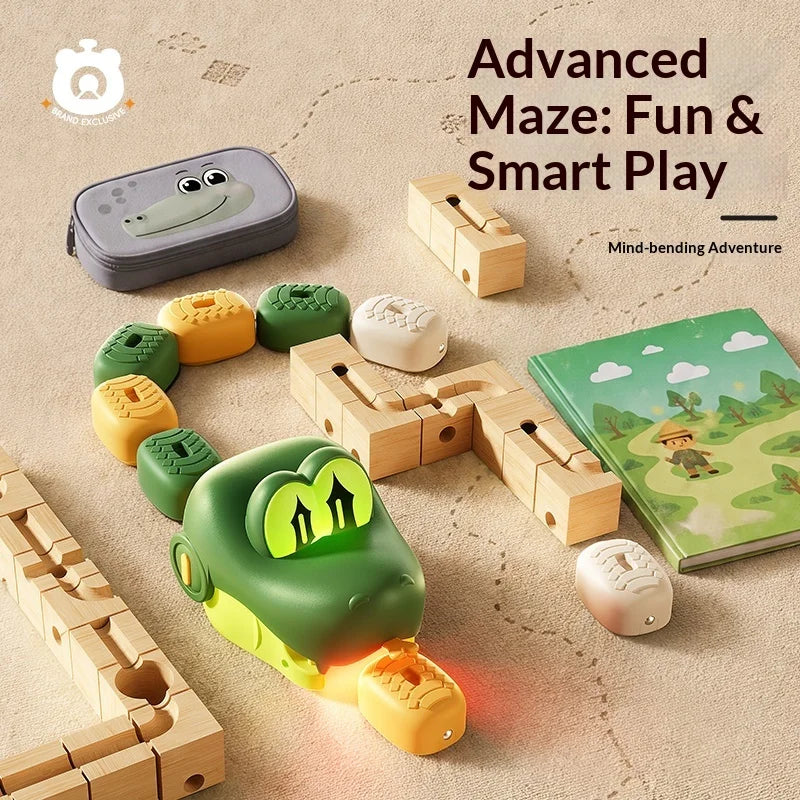 Magnetic RC Greedy Snake Car 2 Players Battle Interactive Toy with Energy Beans Rechargeable Remote Control Car for Boys Gift