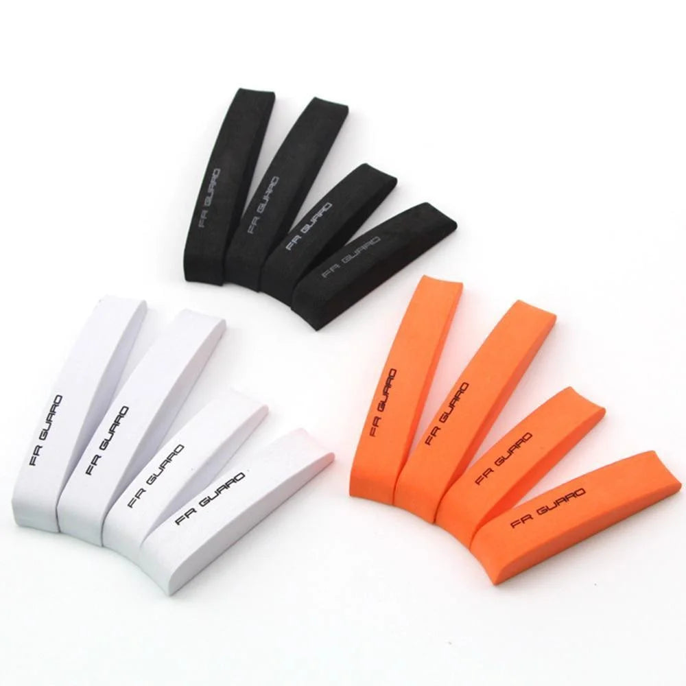 4Pcs Car Door Protector Guard Strip Scratch Protector Car Rubber Bumper Stickers Auto Door Edge Protection Car Decoration