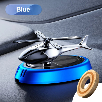 Car air freshener Solar Helicopter Styling Decorative Aromatherapy Car interior accessories Propeller rotary perfume diffuser