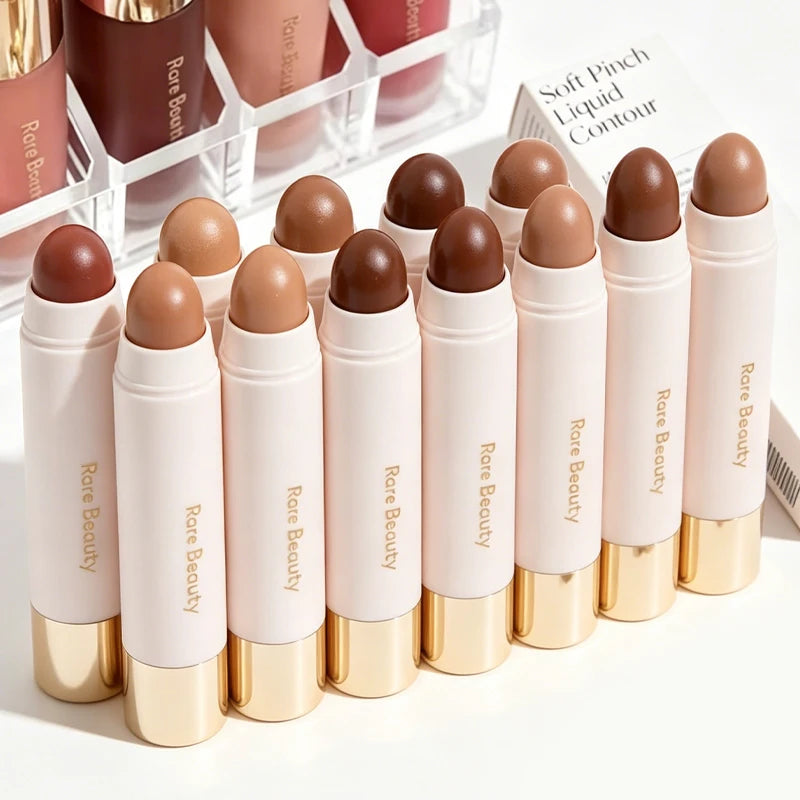 Rare Beauty Always Sunny Happy Sol Silky Three-dimensional Bronze Contour Stick Natural Matte Suitable for Nose Shadow Makeup