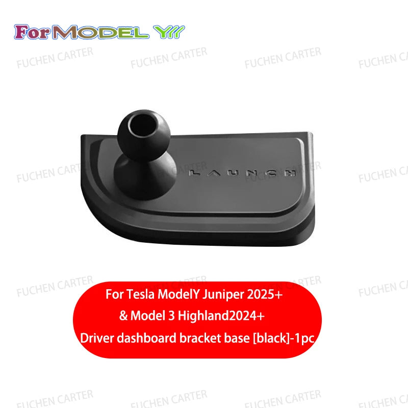 For Tesla Model 3 Y YL Highland Juniper 2026 Strong Magnetic adjustable Car Phone Bracket Vibration Proof Holder Car Accessories