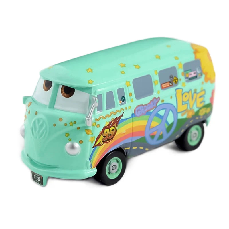 Cars 3 Disney Pixar Cars Metallic Finish Gold Chrome McQueen Metal Diecast Toy Car Lightning McQueen Children's Gift