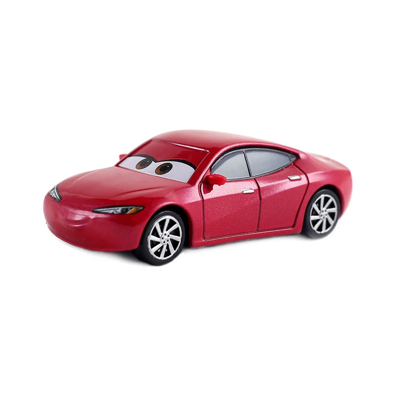 Cars 3 Disney Pixar Cars Metallic Finish Gold Chrome McQueen Metal Diecast Toy Car Lightning McQueen Children's Gift