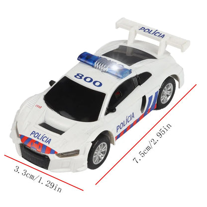 Analog Slot Car For Carrera Go  Scalextric 1 64 1/64 1:64 Scale Electric High Speed Race Track Polizei Racing Cars Vehicle Toy