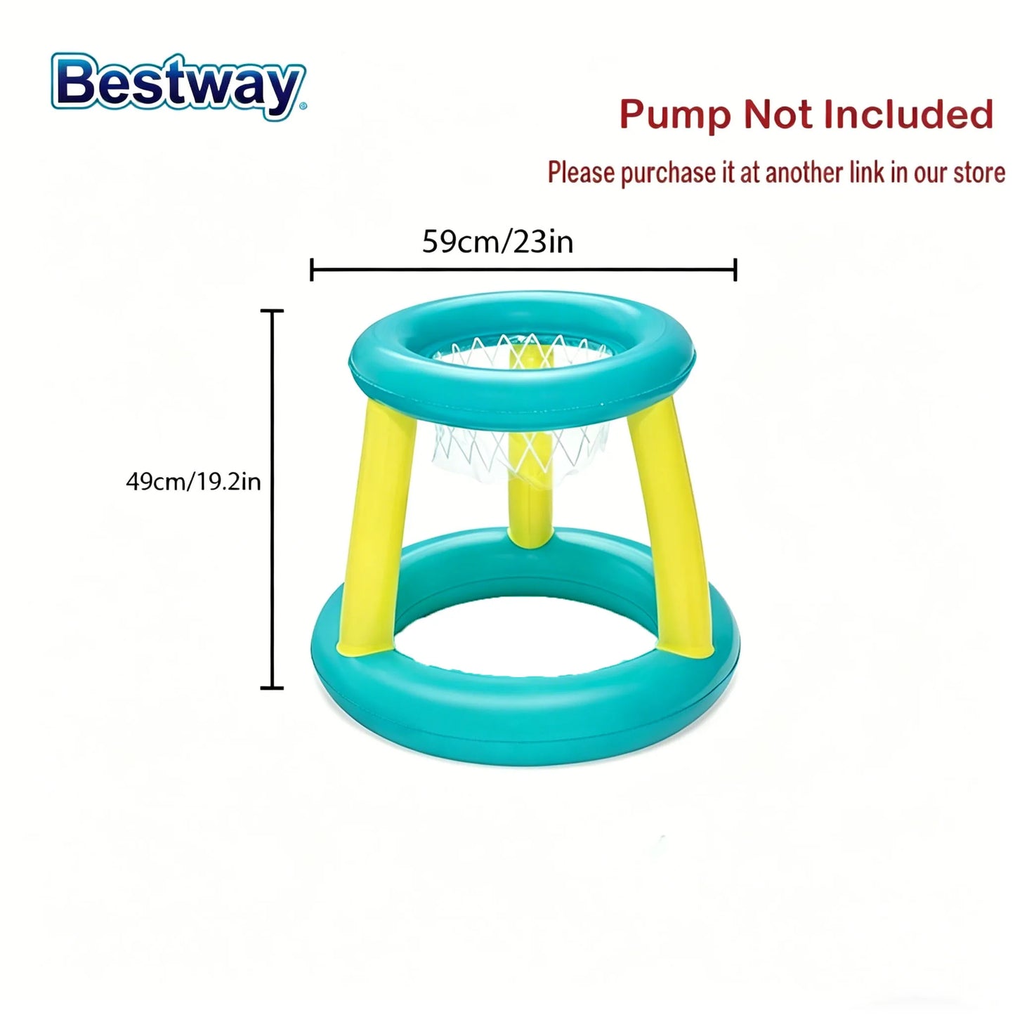 Bestway Inflatable Basketball Swim Set, Floating Pool Game, Water Balloon Swim Set, Inflatable Pool Game, Pool Toys