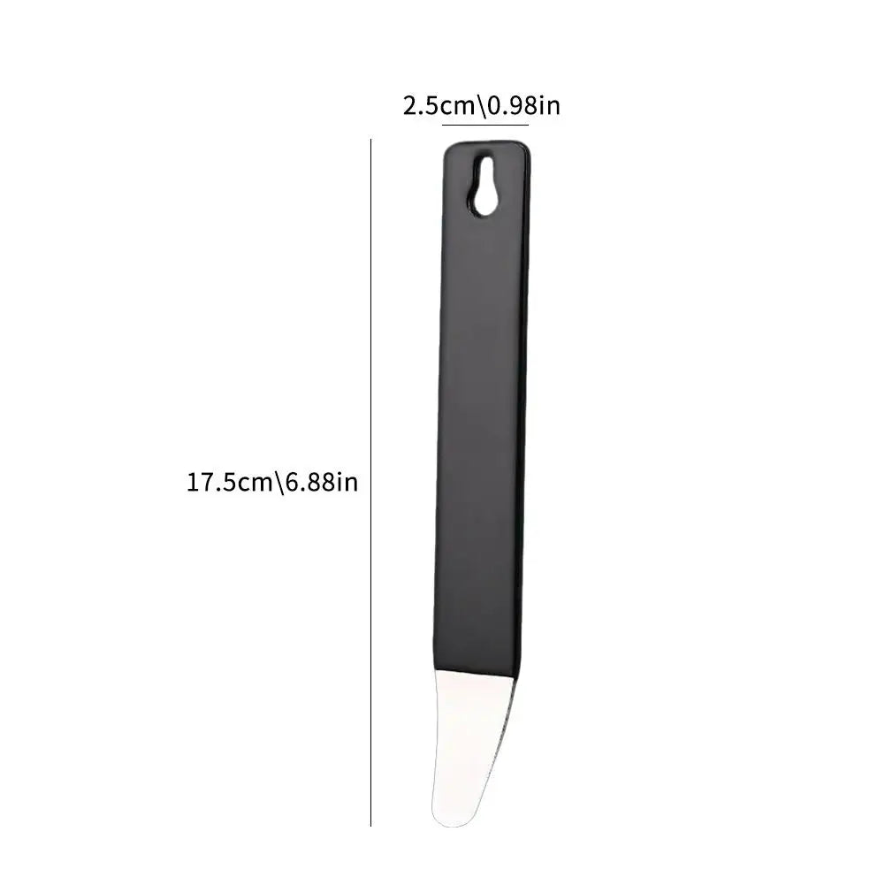 Car Trim Removal Tool Stainless Steel Pry Board For Door Panel Audio Radio Fastener Remover Automotive Repair Parts 1Pcs
